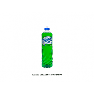 DETERGENTE LAVA LOUCAS - TRIEX - 500ml LIMAO TRIEX - CX24